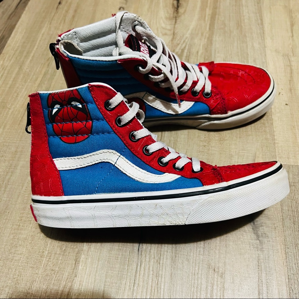 Marvel X Vans Spider-Man high tops